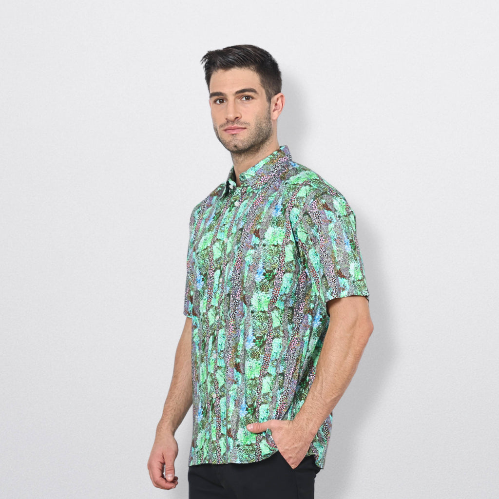 Verdant Panel Shirt