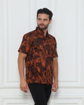 The Oxblood Jacquard Shirt