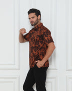 The Oxblood Jacquard Shirt