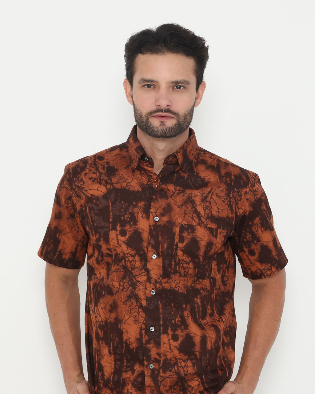 The Oxblood Jacquard Shirt