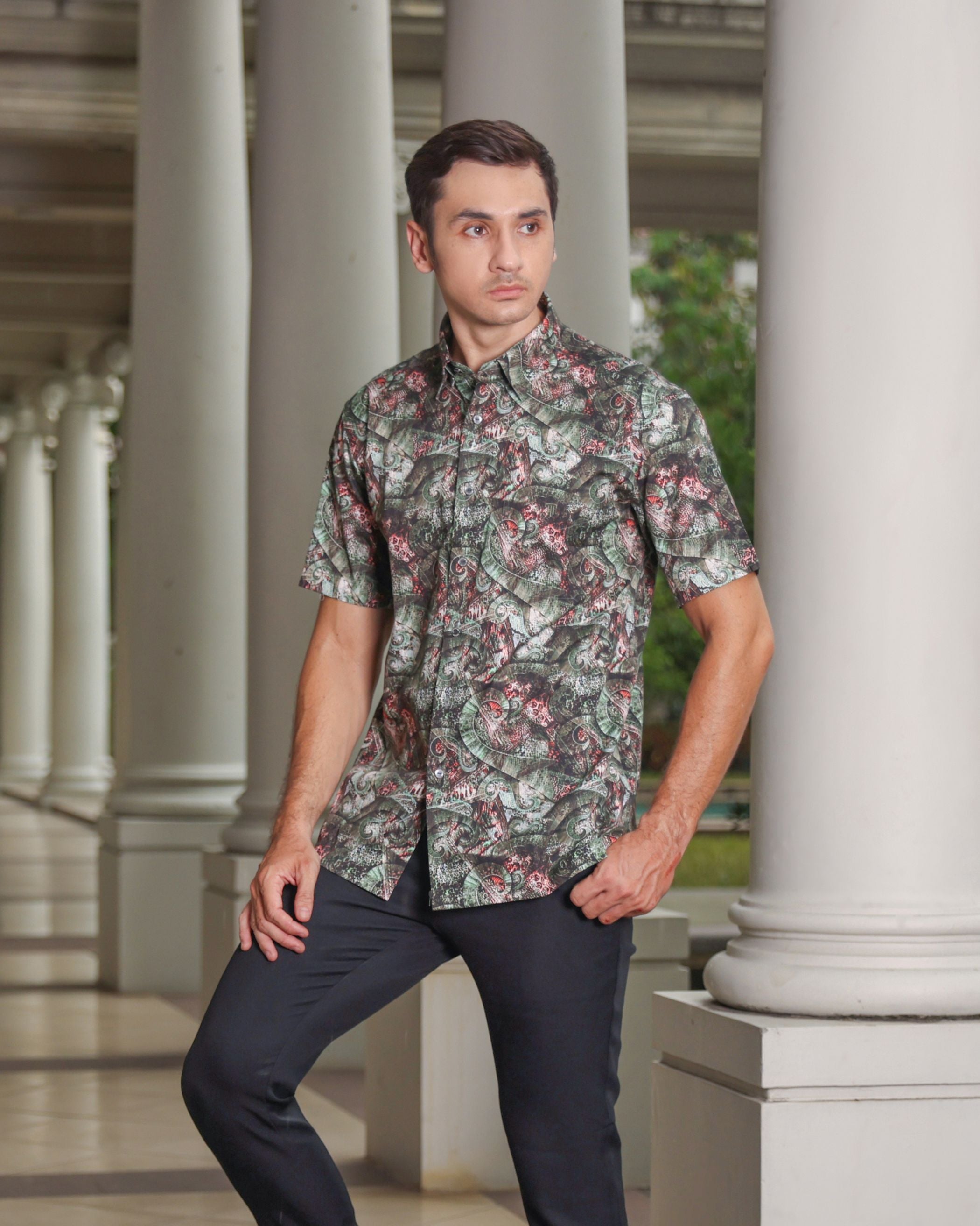 The Jacquard Weave Shirt