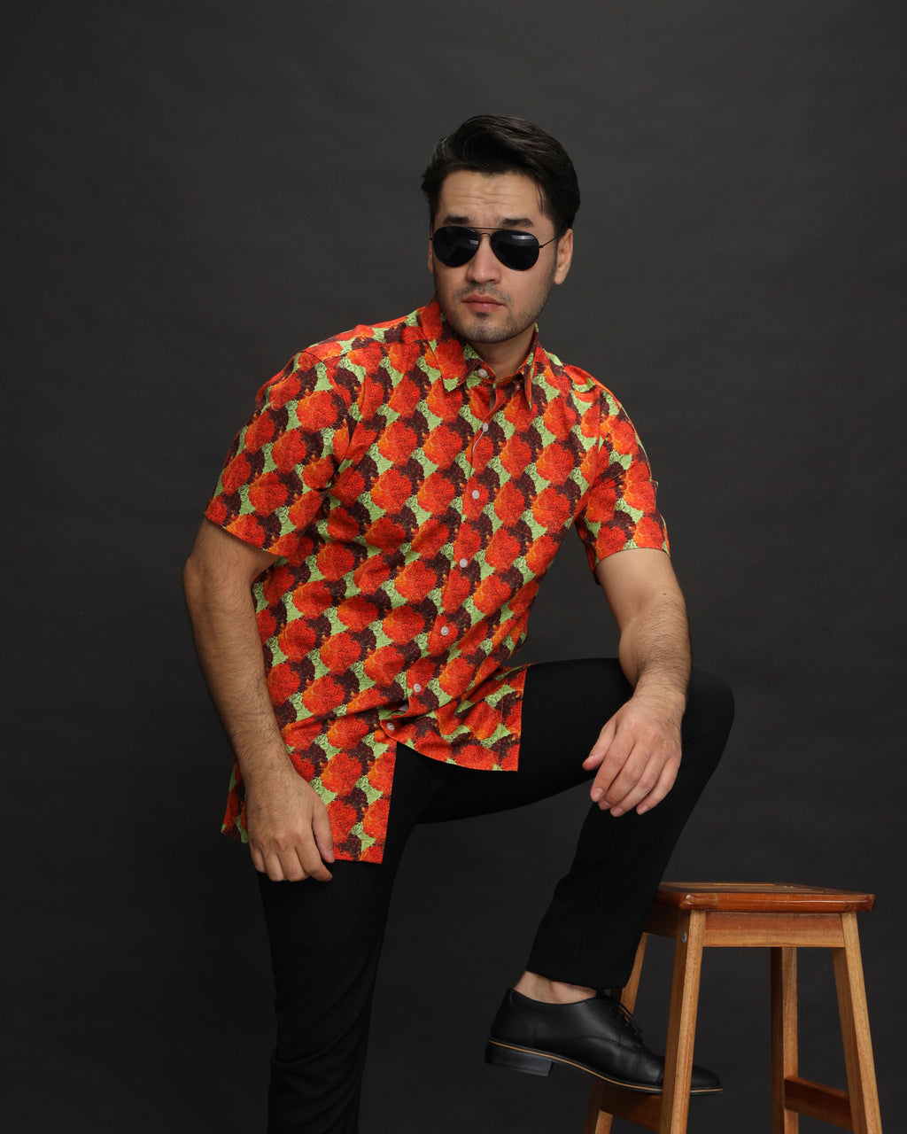 Rosso Floral Shirt