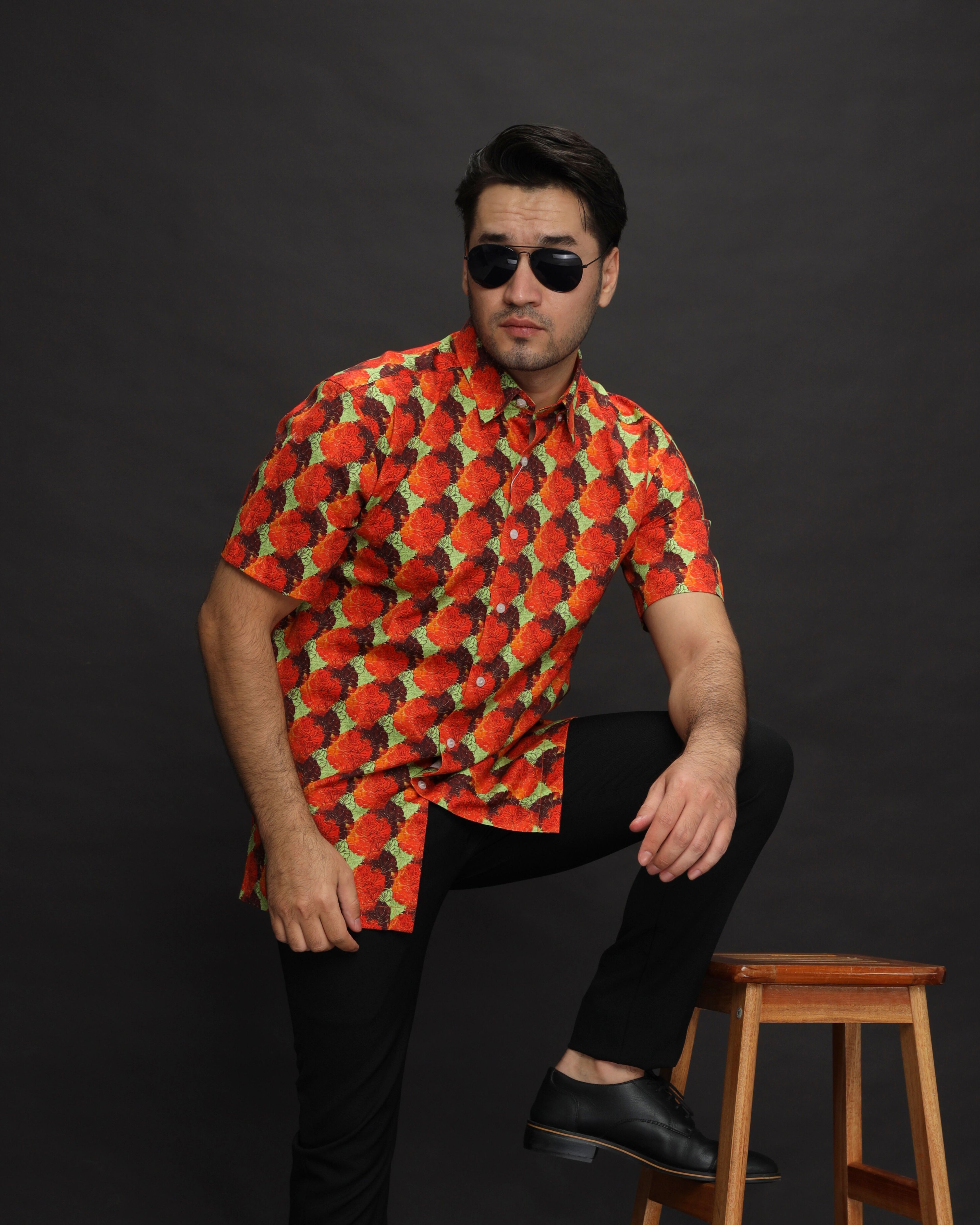 Rosso Floral Shirt