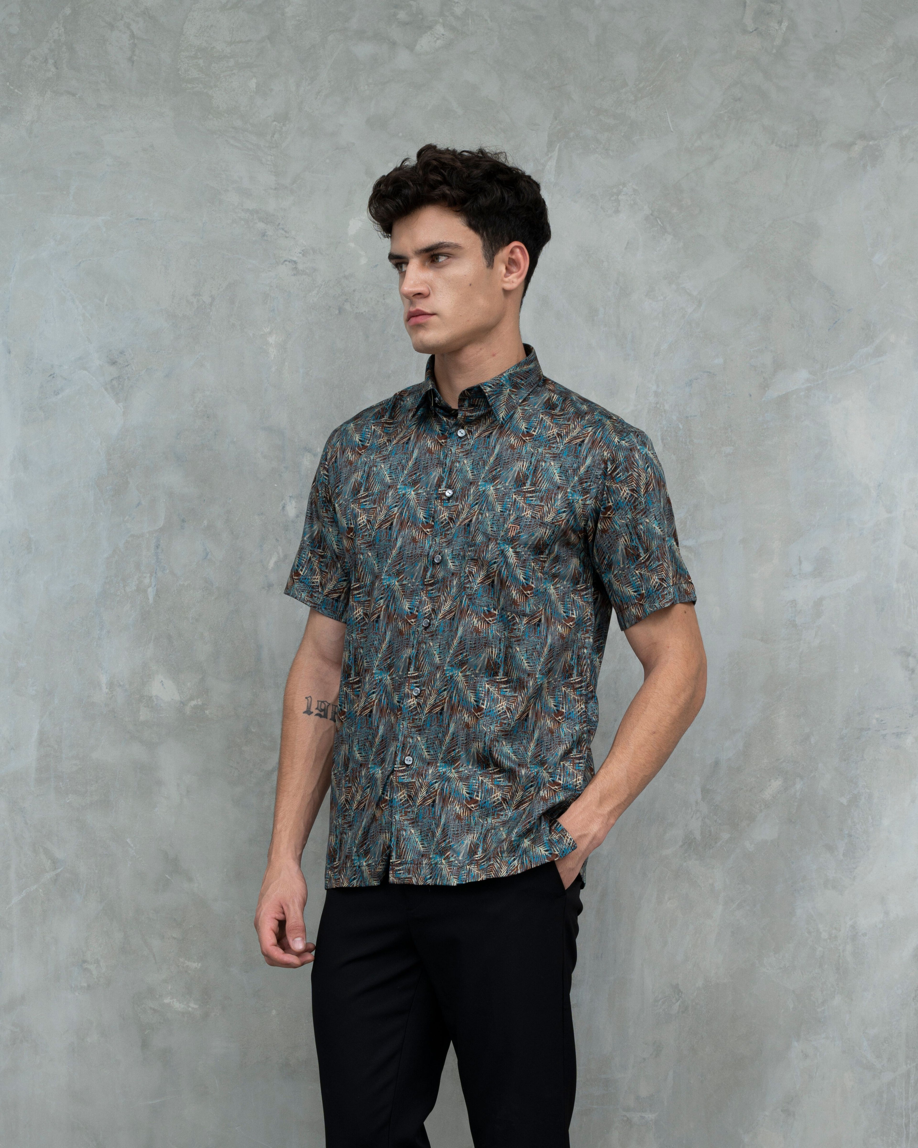 Biscay Palm Shirt