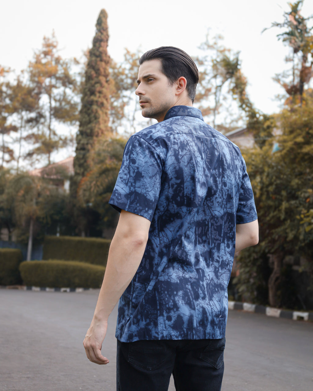 Azure Marble Shirt