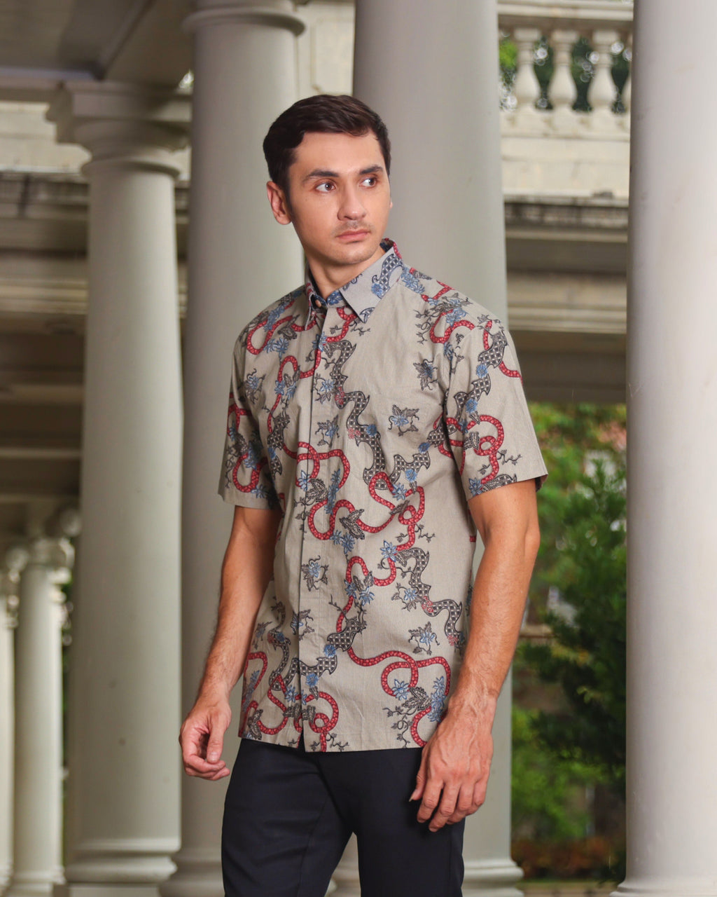 Serpente Panel Shirt