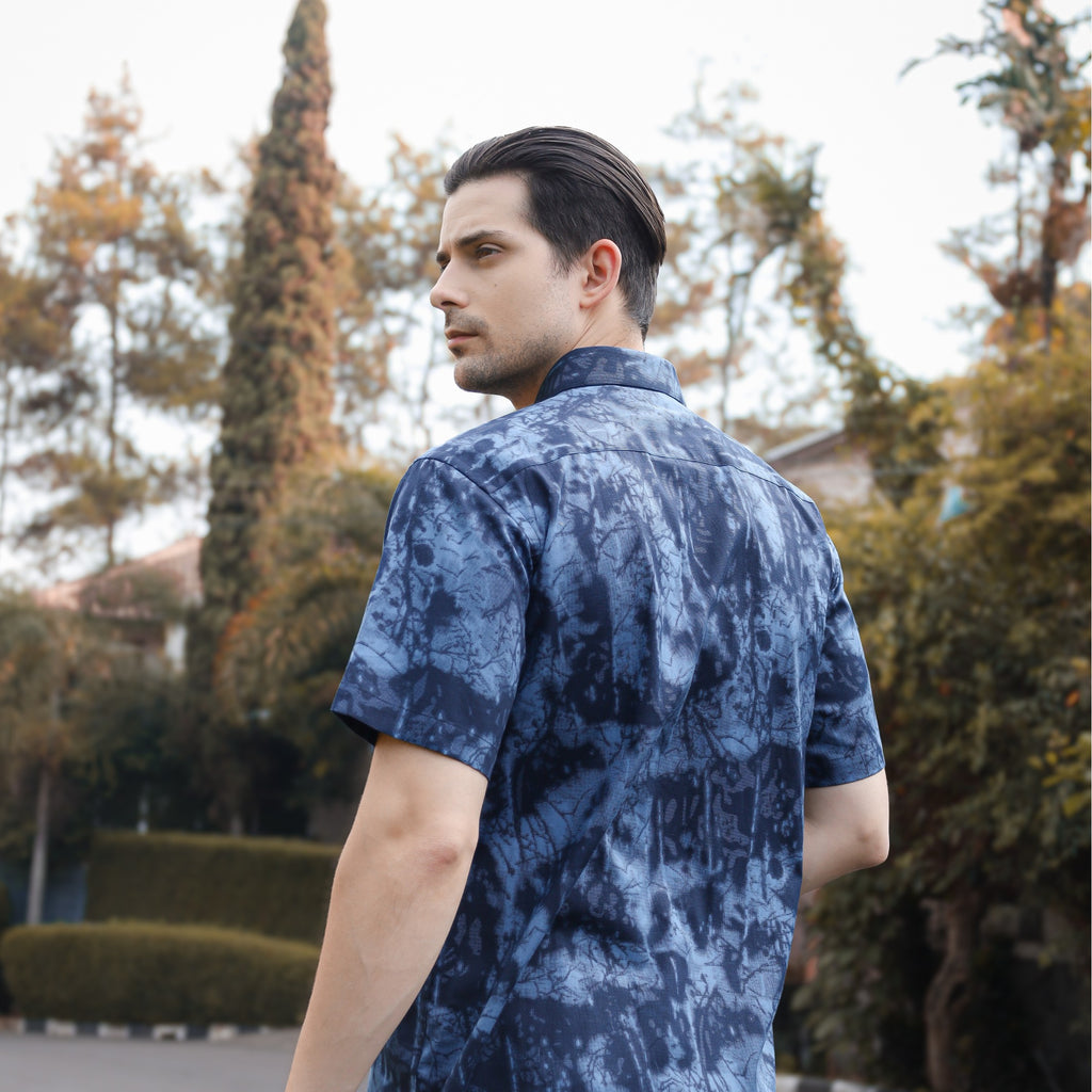 Azure Marble Shirt