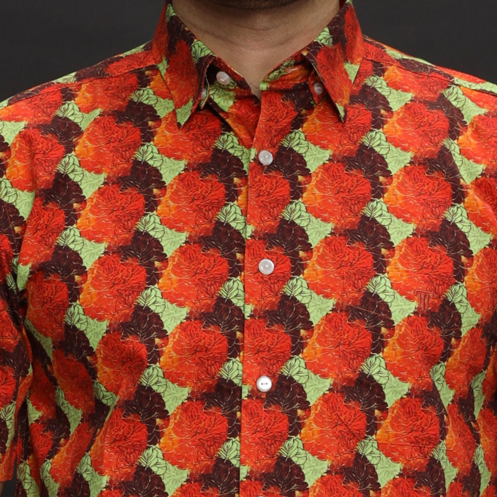 Rosso Floral Shirt