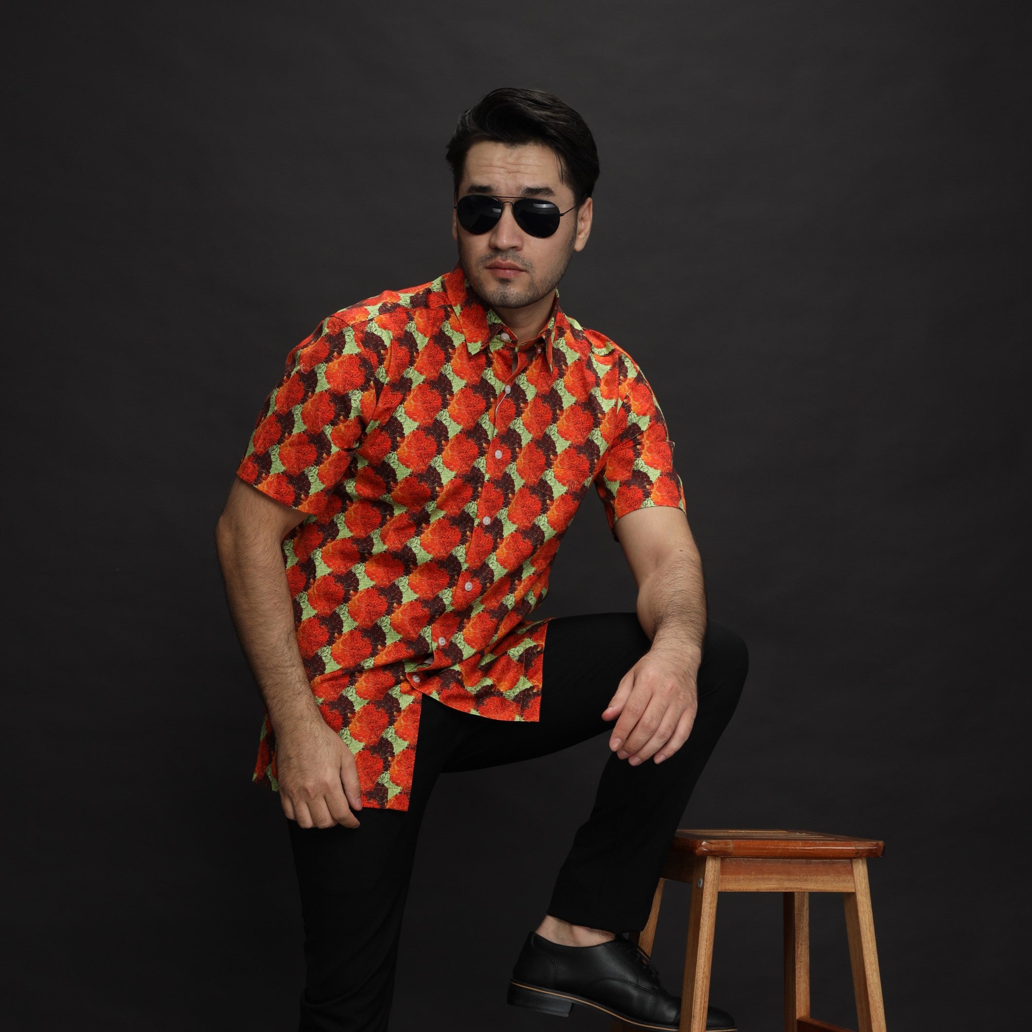 Rosso Floral Shirt